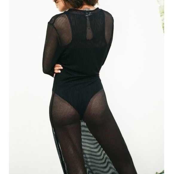 Zara mesh dress Sz S-M - Picture 2 of 7